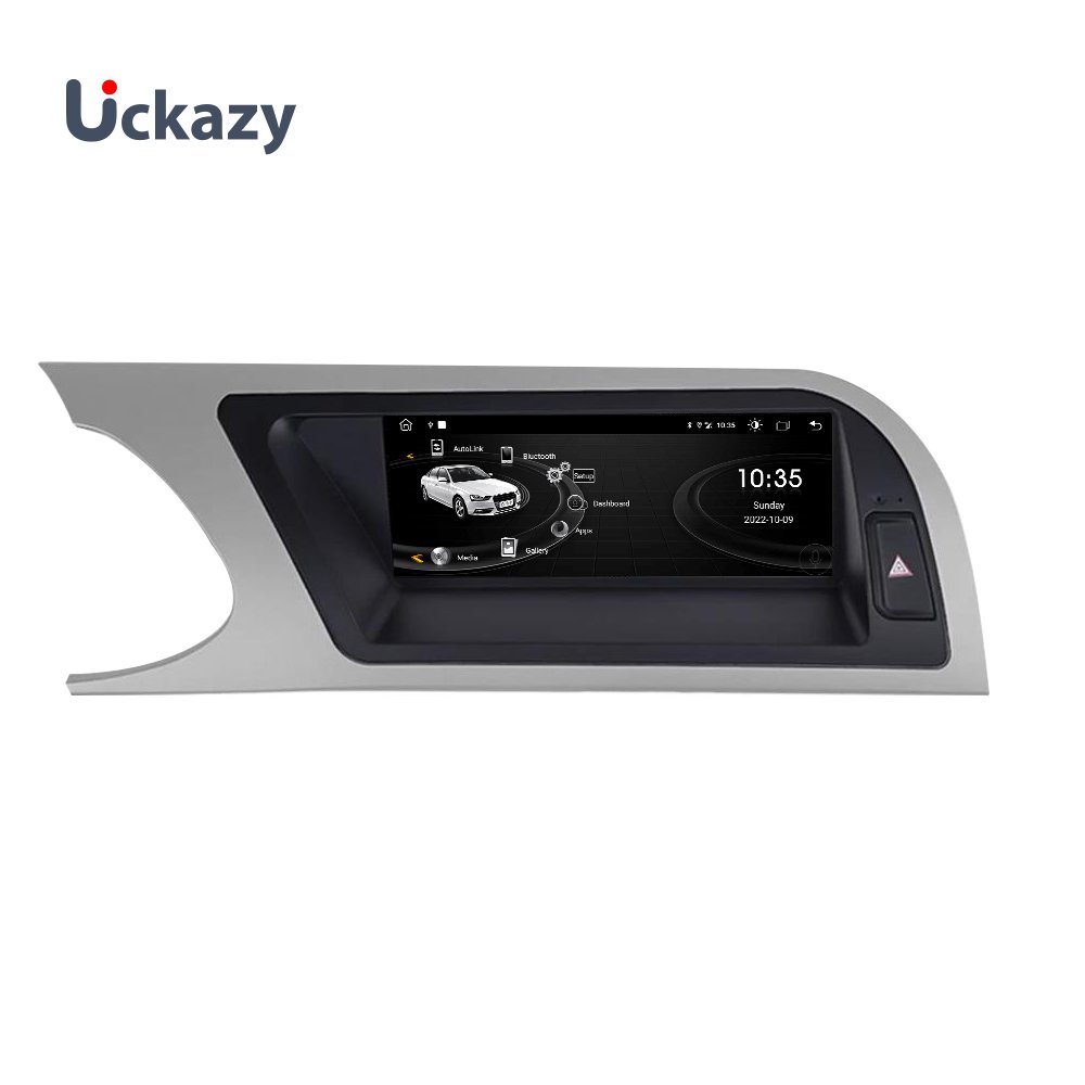 8 Core Auto Radio Android 13 for Audi A4 B8 A5 2009-2016 Radio WIFI 4G SIM BT System Screen GPS Stereo Multimedia Player Carplay
